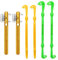 Realure 6 Pcs Fast Hook Tyer Fishing, Line Hook Loop Tyers for Fishing with Easy Hook Knot Tying Tool and Remove Disgorger Fishing for Fly Fishing Sea Fishing Gift, Fishing Gifts for Men
