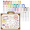 Zebra Mildliner WKT7-35C Textmarker, Set mit 35 Farben, Geschenkbox im Lieferumfang enthalten