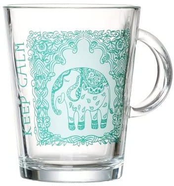 Ritzenhoff & Breker Kaffeebecher Calm Größe Kaffeebecher 380 ml Grün Calm