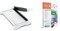 IDEAL 1142 Schneidemaschine, Hebelschneider, Papierschneider bis DIN A3 & Peach Laminierfolie A4-80 mic - 100 St. - glänzend - Premiumqualität für beste Laminierergebnisse