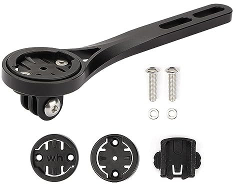 PLATT Bike Computer Mount for Integrated Handlebar Compatible with Garmin Edge,Wahoo Elemnt,CatEye and Bryton with GoPro Action Camera