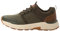 camel active Herren Sportlicher Sneaker mit Lederbesatz Khaki - Braun, menswear-41