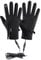 Imtrub Heated Gloves for Men Women, USB Full Finger Waterproof Windproof Adjustable Hand Warmer Gloves with Touch Screen for Freezer Work Thin Winter Hand Warmer for Motorcycle Skiing Cycling