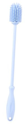 FRCOLOR 3 Piezas Cepillo De Copa De Silicona Pajitas Limpiador De Botellas De Leche Cepillo para Chupete Infantil Cepillo para Cristalería Lavadora De Botellas Biberón Gel De Sílice