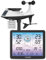 Raddy VP7 Wetterstation Funk mit Außensensor, 7,4'' Digital Display DCF, Thermometer Hygrometer mit Wettervorhersage und Barometer