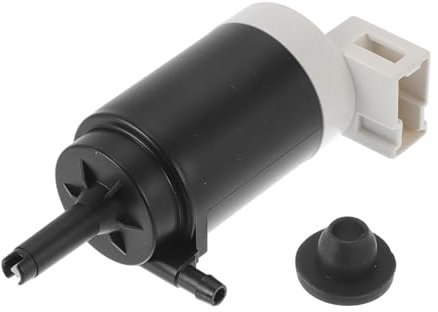 A ABSOPRO Pompe De Lave-Glace Avec Joint Pour Nissan Micra 1992-2003 Pompe De Lave-Glace Avant Pompe D'Essuie-Glace Pour Pare-Brise No.289200F003/289209C000 Noir, Blanc 1 Ensemble