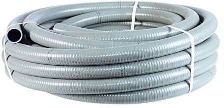 well2wellness Tuyau Flexible pour piscine PVC 40 mm/PVC adhésive 40 mm, rouleau de 10m