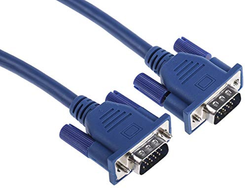 RS PRO CDEX VGA-Kabel A VGA/Stecker B SVGA/Stecker, 10 m Raucharm halogenfrei Blau