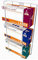 Triple Glove Wall Mounted Surgical Glove Dispenser Wired Rack with Three Compartments for Gloves Aprons Wipes Holder