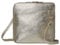 Small Vera Pelle Handbag Genuine Leather Cross Body Bag for Women Italian Mini Shoulder Bag Highquality Strap (Gold)