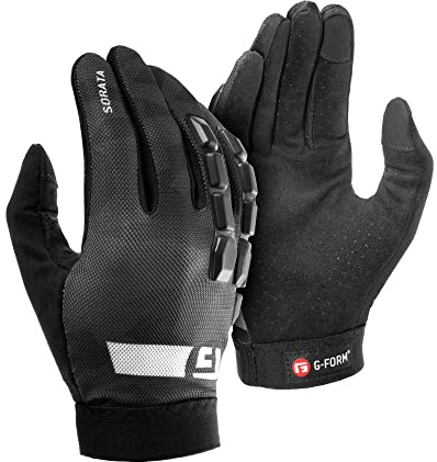 G-Form Sorata 2 Mountainbike-Handschuhe, Schwarz/Weiß, Large