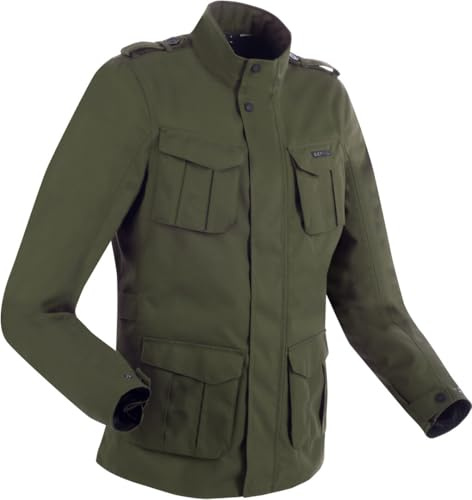 BERING, Norris Evo Motorcycle Jacket, Khaki, L