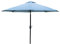 SG 2.7m Garden Parasol Umbrella Sun Shade Water Repellent Polyester UV 30+180 GSM Umbrella Easy To Open And Close Crank Handle And Tilt Waterproof UV Protection Parasol For Outdoor Beach