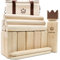 SunNordic Kubb Wikinger Wurfspiel, Schwedisches Schachspiel Aus Hochwertigem Gummibaumholz, Inklusive Tragetasche Aus Segeltuch Und Spielanleitung – Robustes Kubb Yard-Spiel FüR Kinder Und Erwachsene