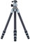 Rollei Lion Rock Pro Carbon-Stativ inkl. Stativkopf – Ultraleicht, Hohe Tragkraft 20 kg, Verstellbare Höhe bis 147,5 cm, Kompaktes Packmaß, Wechselbare Spikes für Stabilität auf jedem Untergrund