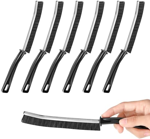 6Pcs Crevice Cleaning Brush, Kitchen,Toilet, Bathroom, Window Groove and Crevice Deep Cleaner Brush, Household Gap Cleaning Tool