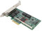ASHATA Quad Port PCIe Gigabit Ethernet Serveradapter, PCIe X4 Netzwerkkarte, PCI Express Netzwerkkarte BCM5719 Ethernet Netzwerkkarte mit LED Anzeige für Server