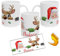 CREATIVASS Taza personalizada con nombre para Navidad y Reyes Magos Diseño Original Regalo Navidades Fiesta Melchor Gaspar Baltasar Renos Papa Noel Elfos 24 modelos (NAVIDAD8)