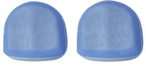Hot Tub Seats, Inflatable Booster Seat, Inflatable Hot Tub Seat with 4 Suction Cups, Spa Booster Cushion, 3D Air Mesh Bath Spa Pad, for Bathtub Massage Spa Adults (2pcs)