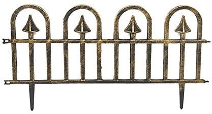 1 RECINTO STECCATO PLASTICA ABS COMPONIBILE GIARDINO IN PLASTICA 60 X 31,5 CM