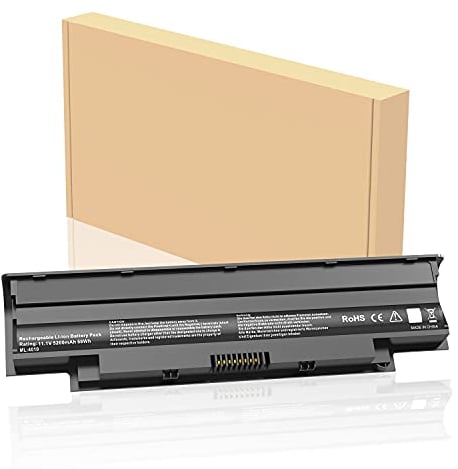 alipower Batería de 6 celdas para ordenador portátil Dell Inspiron 3520 15R N5010 N5110 N5030 N5040 N5050 17R N7010 N7110 14R N4010 N4110 M5040 M5110 Vostro 3420 3450. 3550, P/N: J1KND – 12 meses de