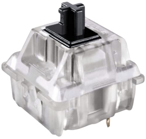 Packung mit Cherry MX Tastenschaltern für Mechanische Tastaturen | Plate Mounted Switches | MX1A11NA (Cherry RGB Black, 90 Stück)