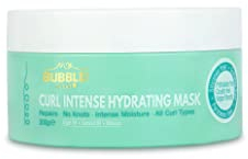 My Bubble! Curl Intense Hydrating Mask 200g mit Argan, Kokos & Hibiskus für alle lockigen Haartypen, vegan, silikonfrei, parabenfrei, sulfatfrei, lockige Mädchenmethode zugelassen
