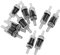 A ABSOPRO Aquarium Co2 Air Pompe 4mm Tuyau Unique Voie Check Vanne (Ensemble de 10)