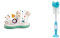 SUAVINEX - Escurre Biberones, Seca Biberones, Apto Para Lavavajillas, Fácil Montaje y Desmontaje, Azul/Blanco, 1 Unidad (Paquete de 1) & Cepillo de Limpieza para Biberones Dr. Brown's