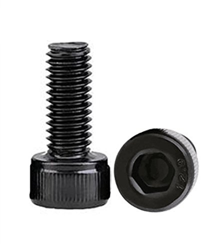 100 pcs M3 x 10 mm 12.9 Grade Alloy Steel Hex Socket Head Cap Screws Bolts