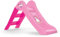 Dolu My First Unicorn Garden Toboggan Pliable, Aire de Jeux de Jardin intérieure et extérieure pour Enfants Licorne, Convient aux Enfants âgés de 2 à 6 Ans - H70 x L111 x L47 cm - Rose
