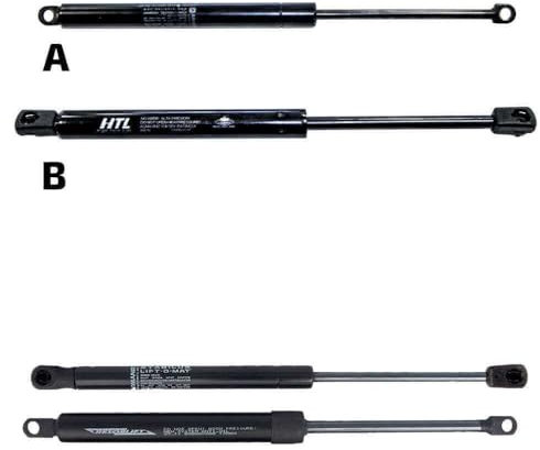 Hidráulicos para canapé abatible - Juego de 2 hidráulicos B (cama 135 cm)