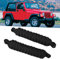 Cinghia Di Limitazione Della Porta, Cinghia Di Limitazione Della Protezione Della Corda Di Limitazione Della Portiera Della Macchina 2PCS Adatta per Wrangler Tj 1997-2006(Nero)