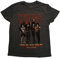 KISS T Shirt End of The Road Tour Band Logo Nue offiziell Herren Brindle Schwarz XS