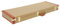 KOLHGNSE E-Gitarre Hartschalenkoffer, Abschließbar Rechteckig E-Gitarren Case Box E-Gitarrenkoffer mit Schlüssel Guitar Case für Standard E-Gitarre (Gelb)