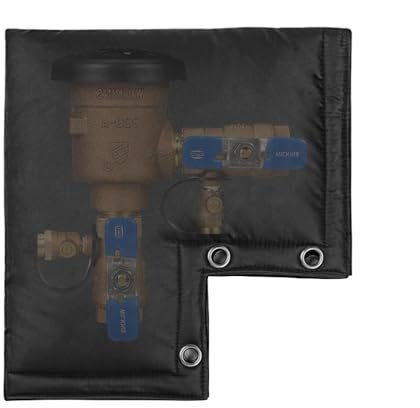 3T6B Cubierta Aislante para Prevención de Reflujo, Bolsa Aislada para Protección Contra Congelamiento de Tuberías de Invierno, Heladas Invernales para Pozos, Patios de Granjas al Aire Libre