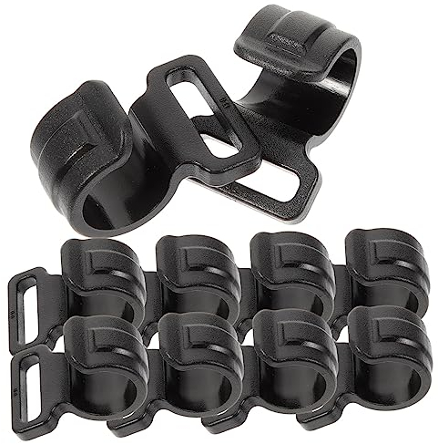 BELLIFFY 10stücke Zeltstangen-Haken Aus Kunststoff Praktische Aufhängung Für Campingbedarf Leichte Und Langlebige Haken Für Outdoor-aktivitäten Garagen Und Gärten