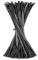 Black Cable Ties, Pack of 100, 300mm x 3.6mm Tie Wraps 12 Premium Nylon Zip Ties, Secure Self-Locking Mechanism, Multi-Purpose Plastic Tie Wraps, for Home,Office,Workshop and DIY (300 * 3.6mm)