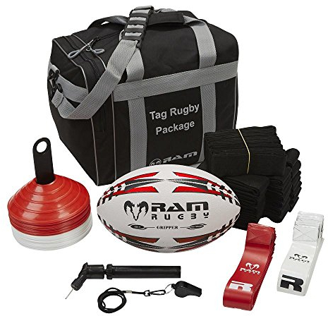 Komplettes Tag-Rugby Set in einer ordentlichen Tragetasche (4)