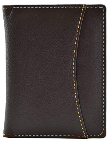 Mala Leather Odyssey Oyster & ID Holder 555-14 (Brown)