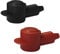 2 x Battery Terminal Angled Stud Covers Positive & Negative 4-6mm Cable Entry