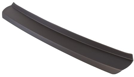 Travall Car Boot Bumper Protector Compatible with Ford Focus 5 Door Hatchback (2014-2018) - Vehicle-Specific Black Smooth Plastic Bumper Protection against Scuffs and Scratches