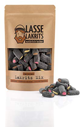 Lasse Lakrits - Salmiak Lakritz Mix 540g
