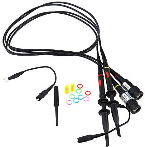 Create idea 2X Haute Précision P2200 200MHZ 1: 10 Trousse de Fils de Test pour Sonde de Pince Oscilloscope