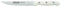 Arcos Artika - Cuchillo Cocina - Acero Inoxidable NITRUM 150 mm - Mango Polipropileno blanco