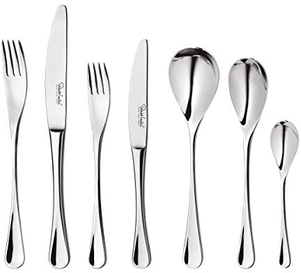 Robert Welch RW2 Bright, 7 Piece Cutlery Place Setting. Made from Stainless Steel. Dishwasher Safe.