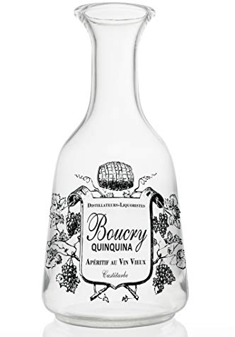 Carafe Boucry en Verre pour de l'Eau, Vin, Jus, Absinthe par Bonnecaze Absinthe & Home