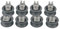 Dishwasher Upper Top Basket Wheel for Bosch 00611666 (Set of 8 Pieces)