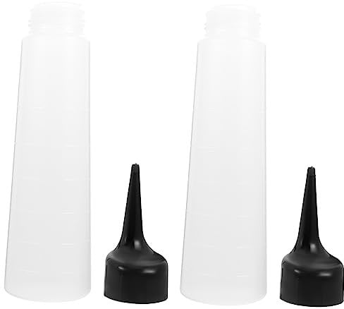 Housoutil 2pcs Bath Dilution Bottle Shampoo Conditioner Dispenser Empty Bottle Dog Grooming Shampoo Bottles Portable Soap Squeeze Bottles Shampoo Dilution Bottle Liquid Pet Plastic