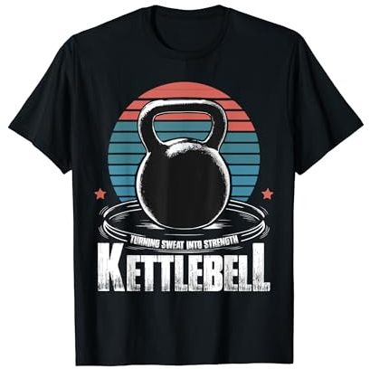 Burpee Kettlebell Workout Kostüm Vintage Outfit T-Shirt